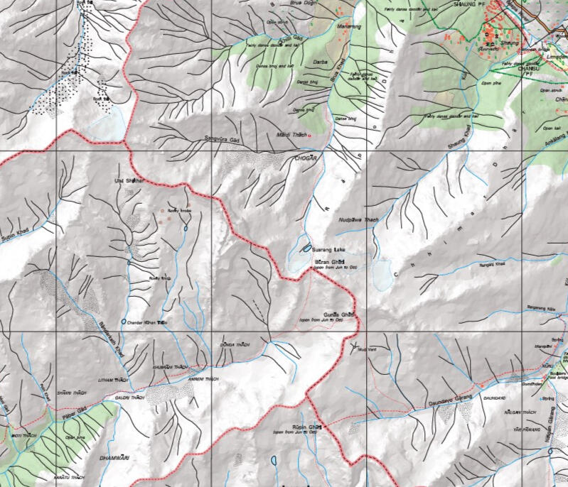 Rupin Trek Map
